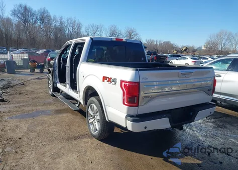 2017 Ford F-150 Platinum from USA, damaged, VIN 1FTEW1EG7HFC59416